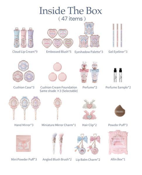 Набір все в одному Bunny Garden All-In Gift Set від Flower Knows FKBGAIGS фото