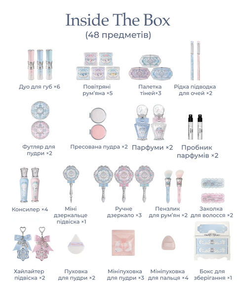 ПЕРЕДЗАМОВЛЕННЯ! Набір все-в-одному Snow Ballet SBAIOGS фото