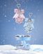 ПЕРЕДЗАМОВЛЕННЯ! 01 White Snow хайлайтер брелок (Snow Ballet) SBLHC01WH фото 5